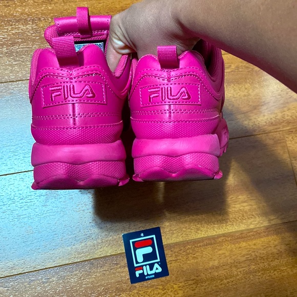 Cool Fucsia Fila π Like Brand New look - Picture 5 of 8